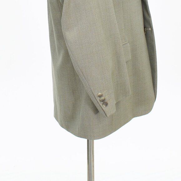 Andrew Davis 42R 35x29 Beige Solid 2-Button Suit R756 - Picture 8 of 15